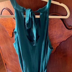 Gorgeous Calvin Klein Halter Dress in Sequoia